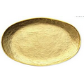 Metallica - Gold Glamour Oval Tray - 8.5"L